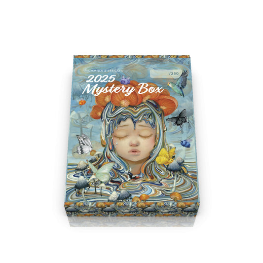 2025 - Mystery Box, Mushroom Art, Mycelium Print