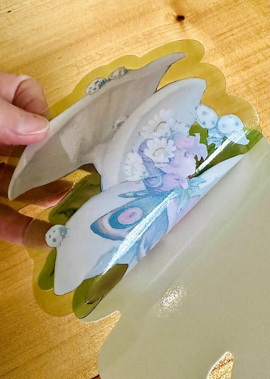 Whispering Glade Clear Vinyl Sticker