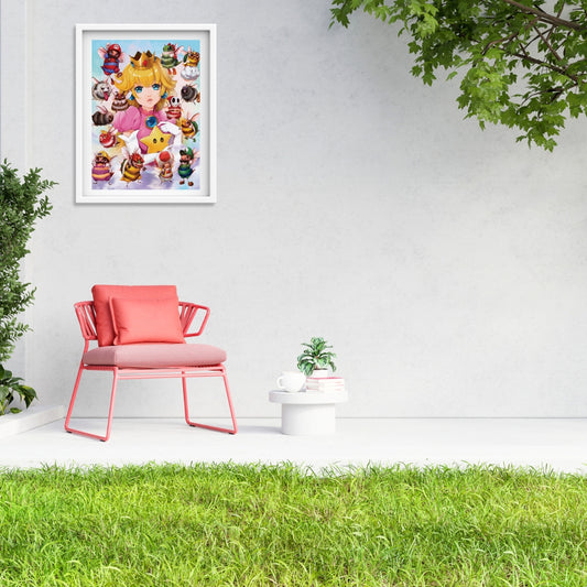 Peach Fuzz Ltd Edition Holographic Print