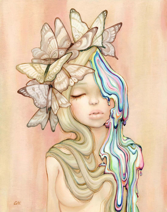 I'm - figurative art, art print, emotional art