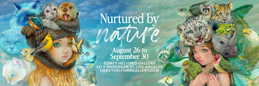 Nurtured by Nature Solo Show + Pre-Order of Beauties and Beasties Coloring Book