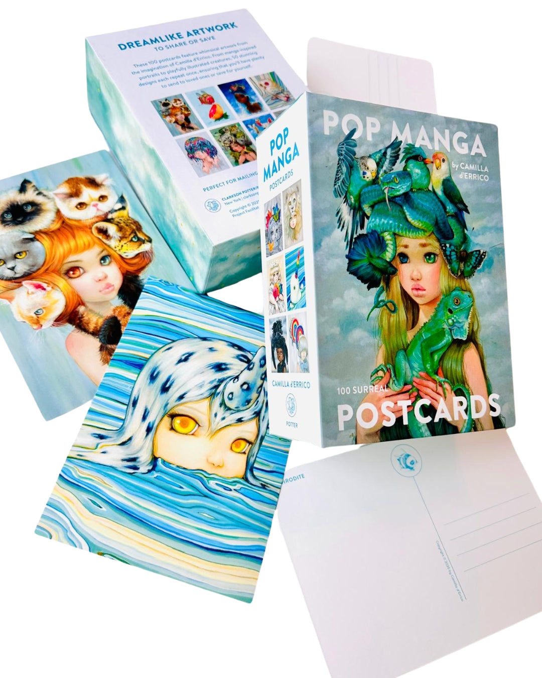 Pop Manga Postcards: 100 Unique Designs – camilladerrico.com