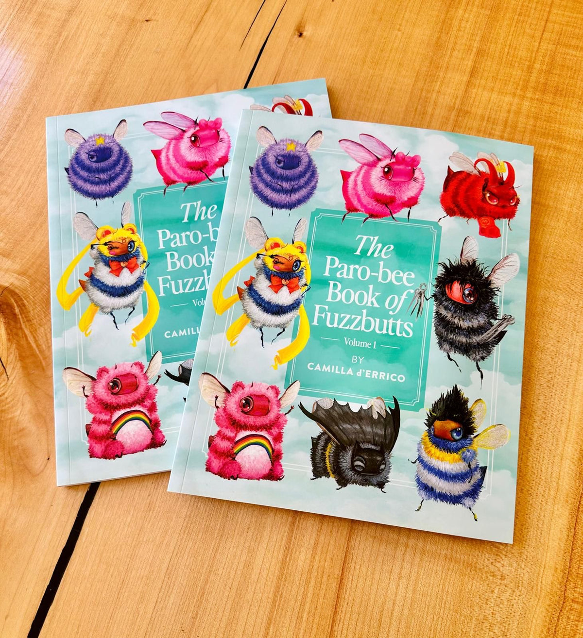 The Paro-Bee Book of Fuzzbutts — Illustrated Art Book