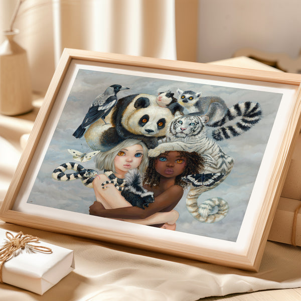 14 x 11 Artemis and Athena