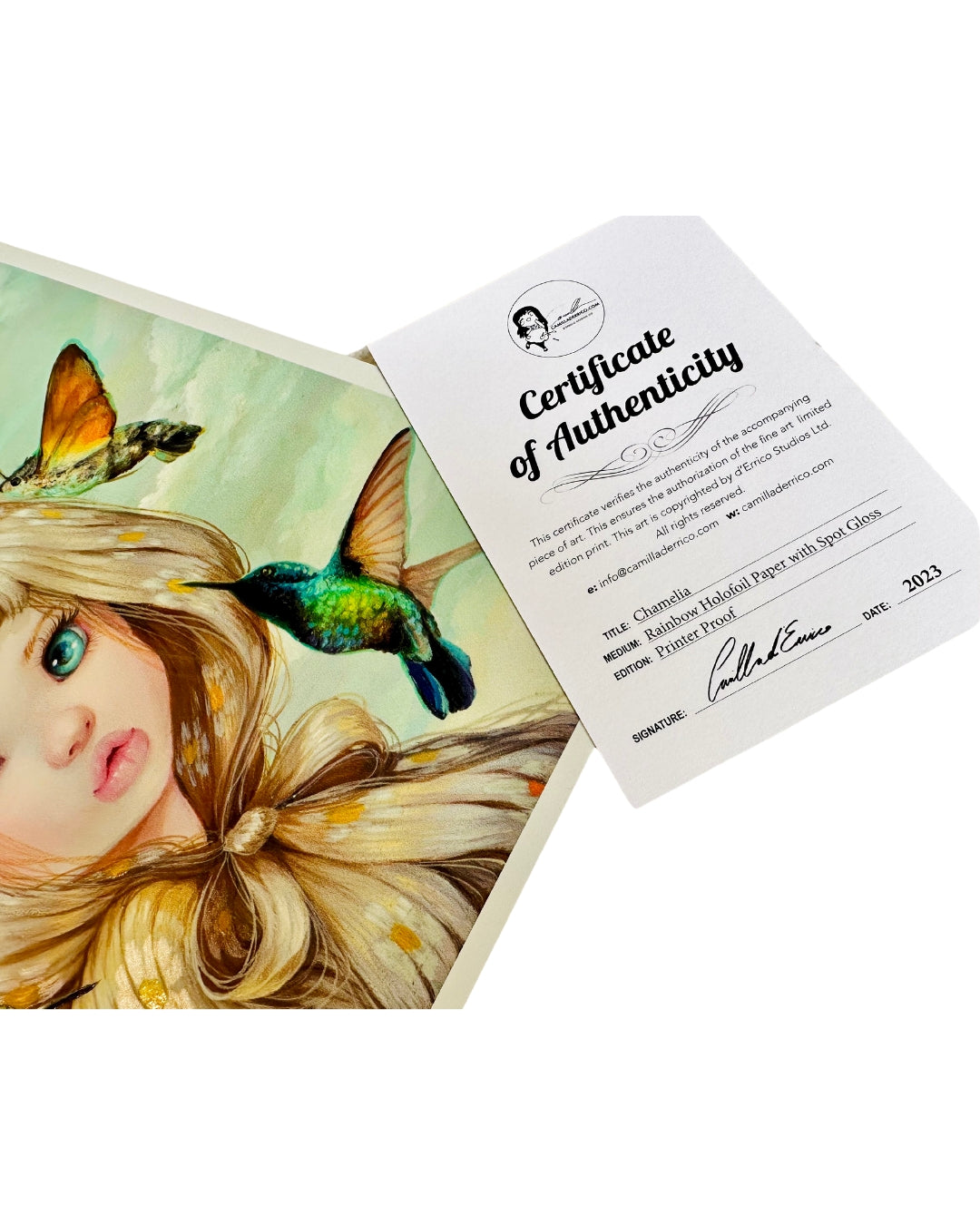 Chamelia Ltd Edition Holographic Print