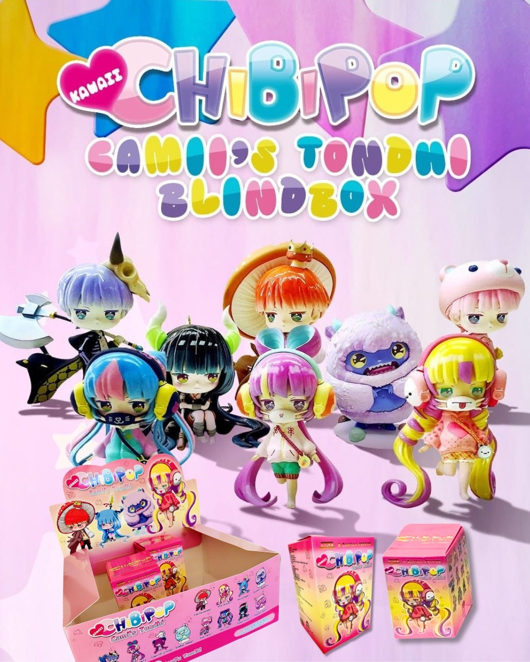 ChibiPop™: Camii’s Tondhi Blind Box Collectible Art Toy