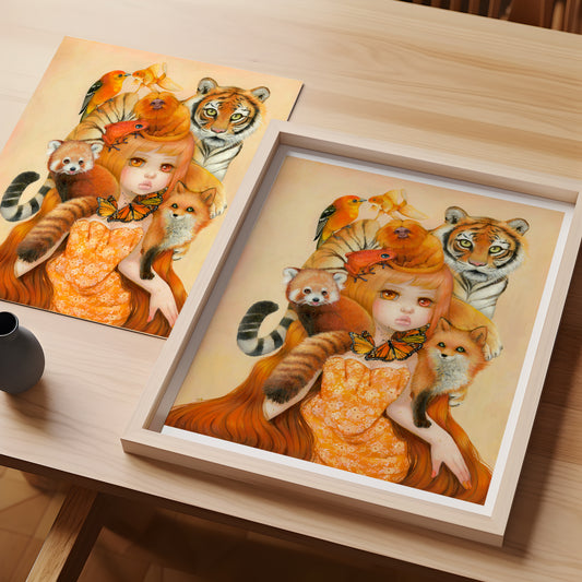 11 x 14 Donna Aurantiaco