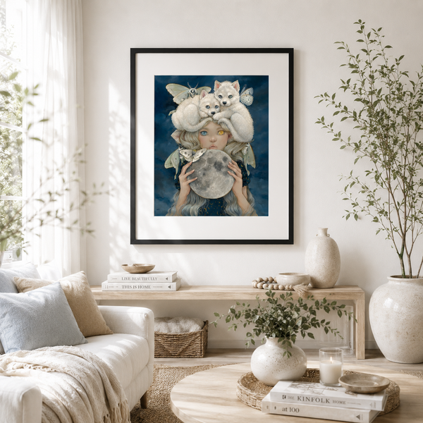 11 x 14 Dreambound Luna Pre-Cut Art Print