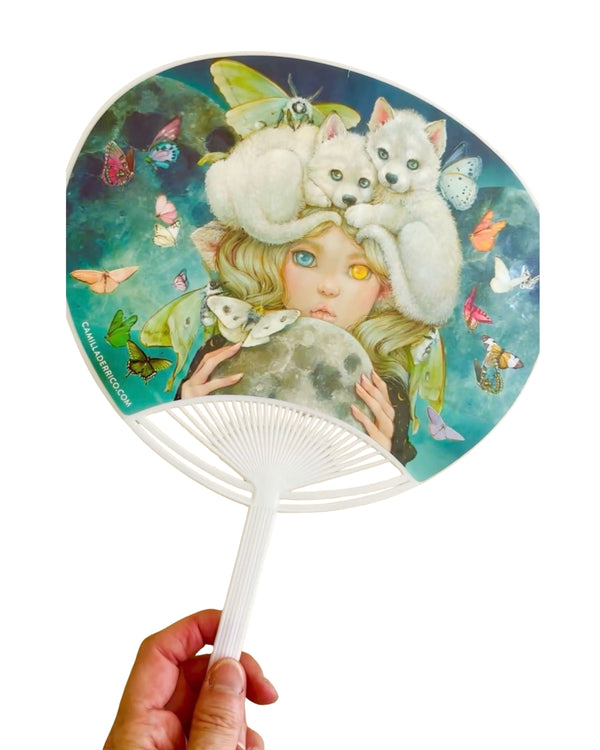 Dreambound Luna Handfan – Art Fan