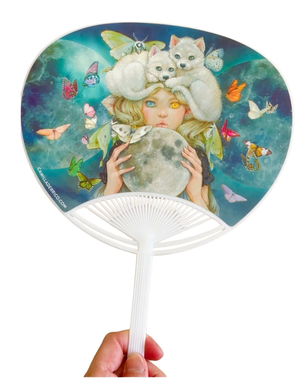Dreambound Luna Handfan – Art Fan