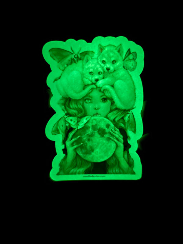 Dreambound Luna Glow-in-the-Dark Vinyl Sticker