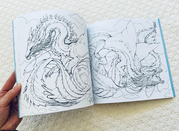 Dungeons & Dragons Pop Manga Coloring Book ✨PRE-ORDER ✨
