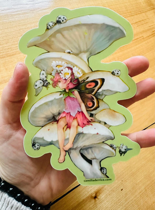 Whispering Glade Clear Vinyl Sticker