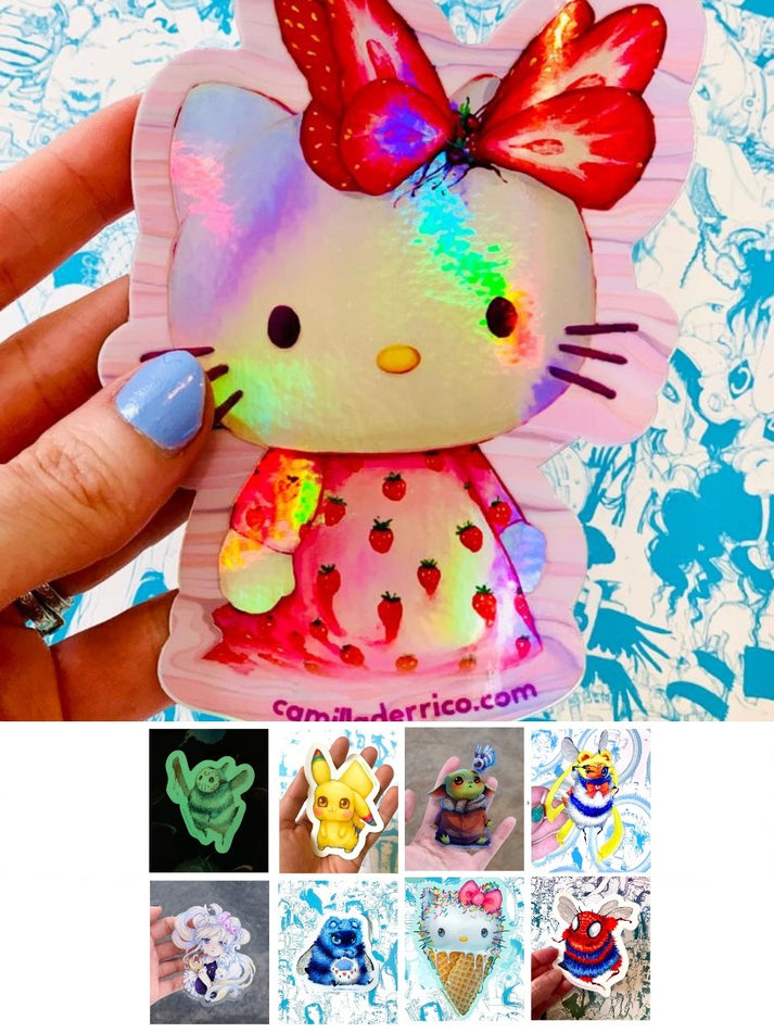 Fanart Stickers: Pop Culture Vinyl Decals – camilladerrico.com