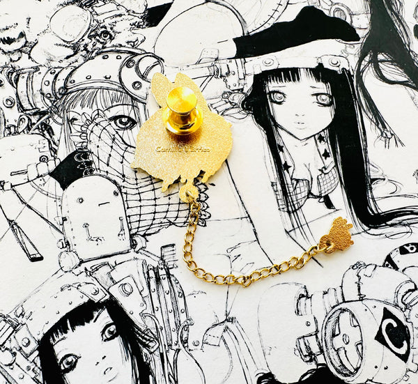 Halloween Spider Bee Enamel Pin