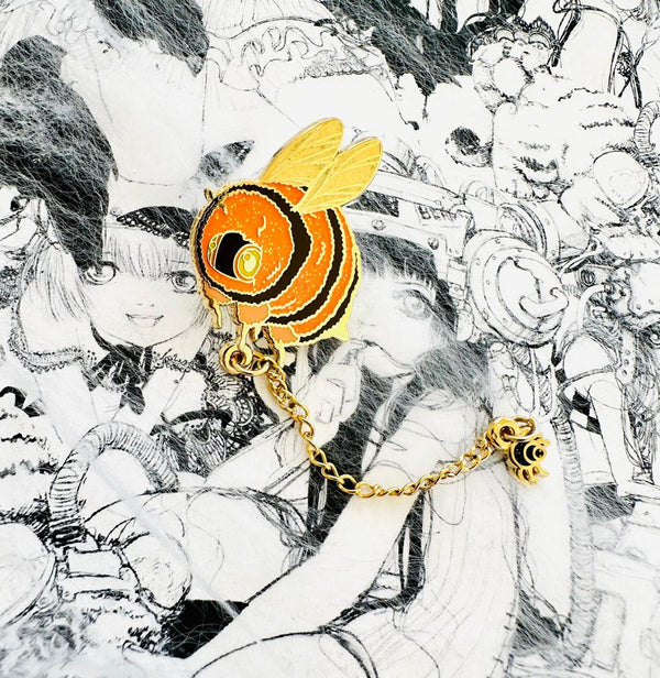 Halloween Spider Bee Enamel Pin