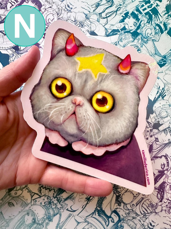 Medium - medium stickers, vinyl stickers, art stickers