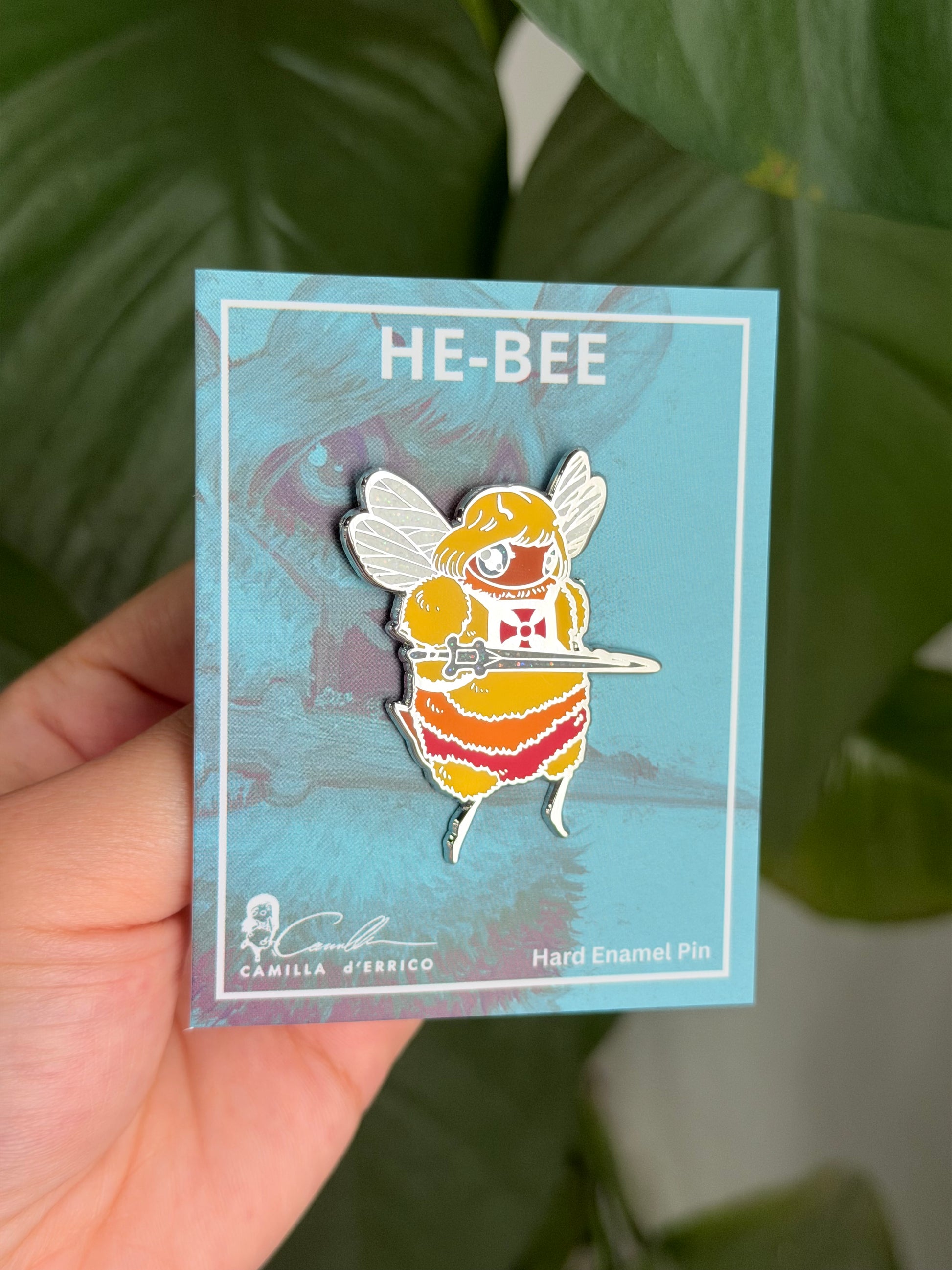 He-Bee Hard Enamel Pin