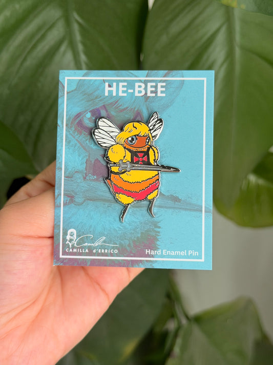 He-Bee Hard Enamel Pin