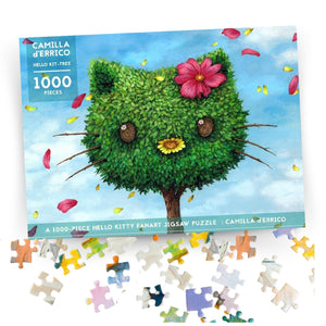 Hello - Hello Kitty puzzle, 1000 piece puzzle, Hello Kitty art