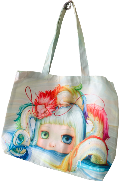 Pop Goes the Weasel Canvas Tote