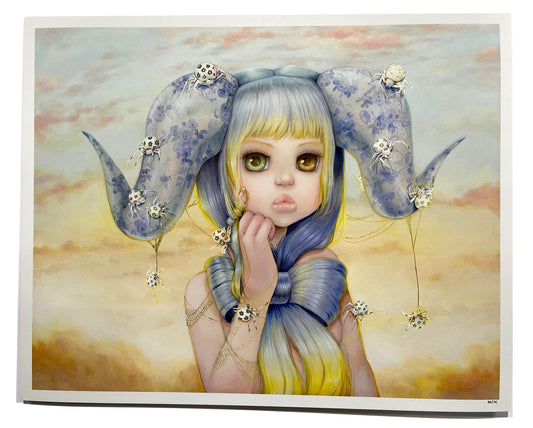 The - holographic print, spider art, limited edition print