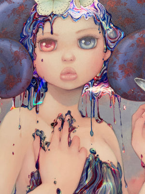 Migrator - holographic print, limited edition print, signed print