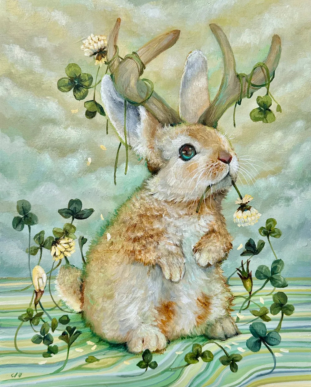 11 x 14 The Luck Eater Pre-Cut Art Print