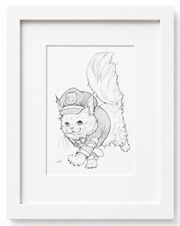 Claw and Order  – Original Drawing