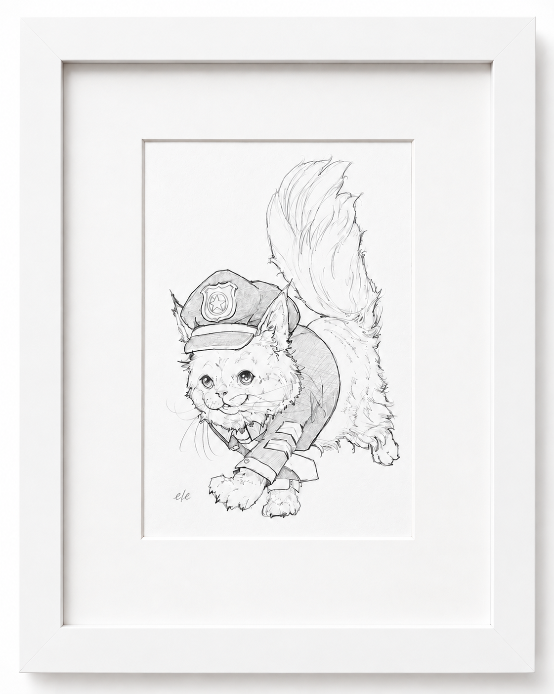 Claw and Order  – Original Drawing