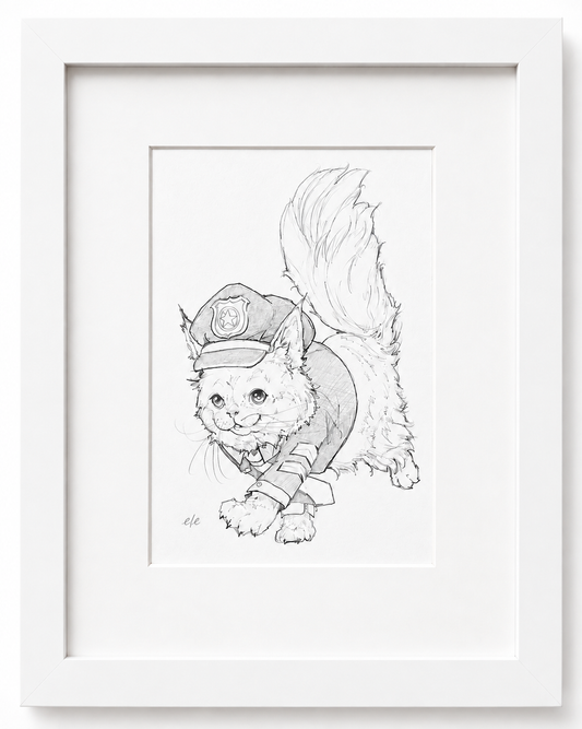 Claw and Order  – Original Drawing