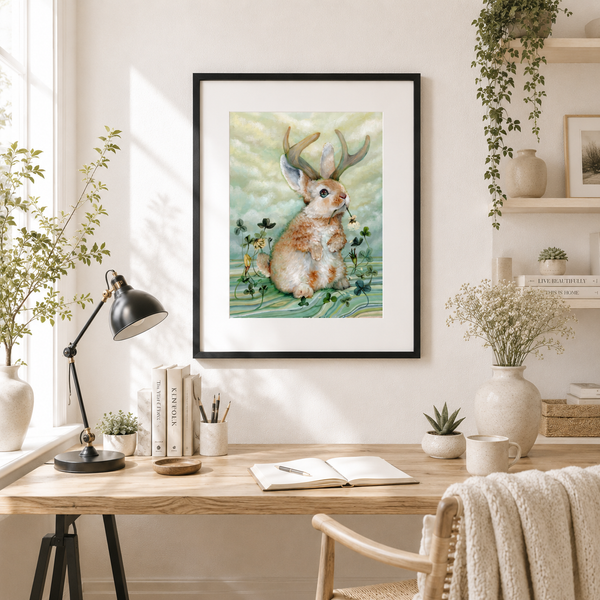 11 x 14 The Luck Eater Pre-Cut Art Print