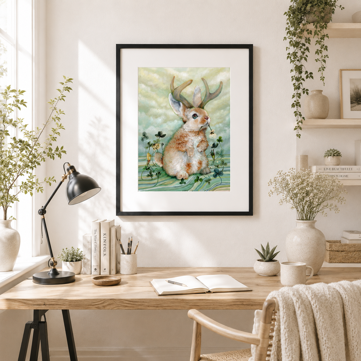 11 x 14 The Luck Eater Pre-Cut Art Print