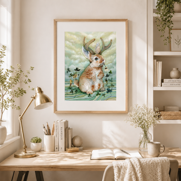 11 x 14 The Luck Eater Pre-Cut Art Print