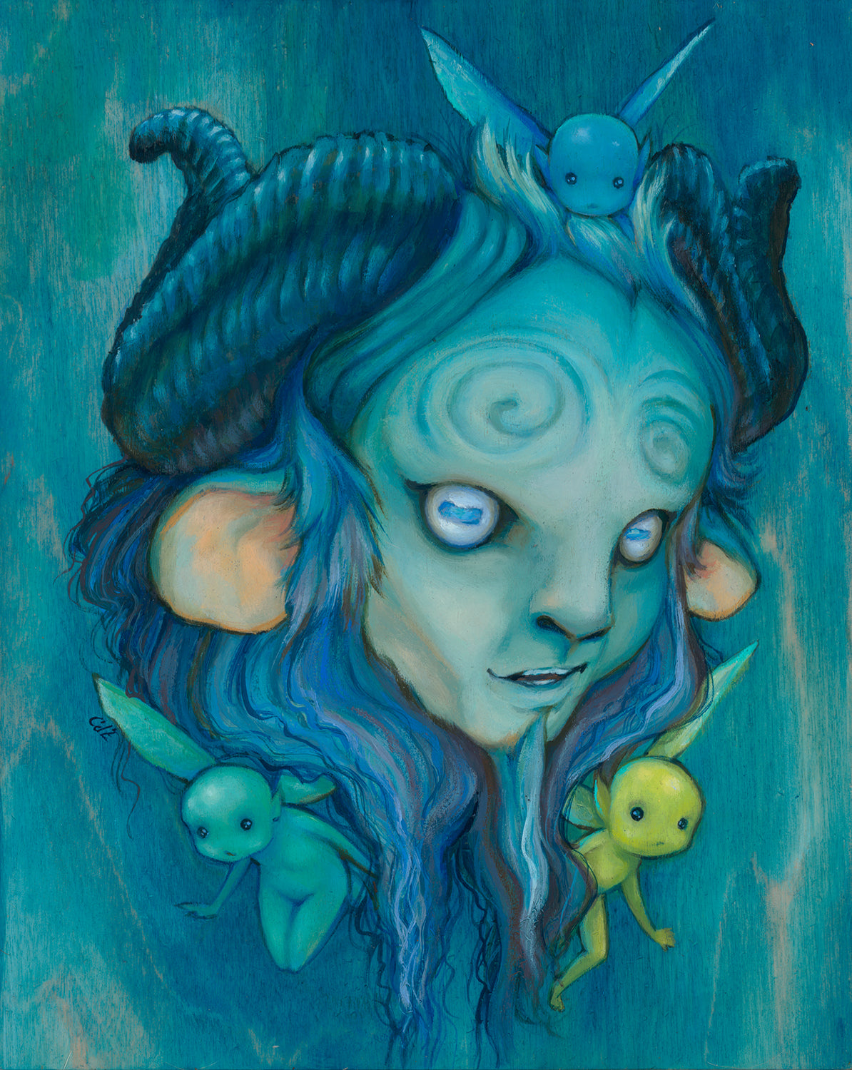 La Capra  - Customizable Art Print