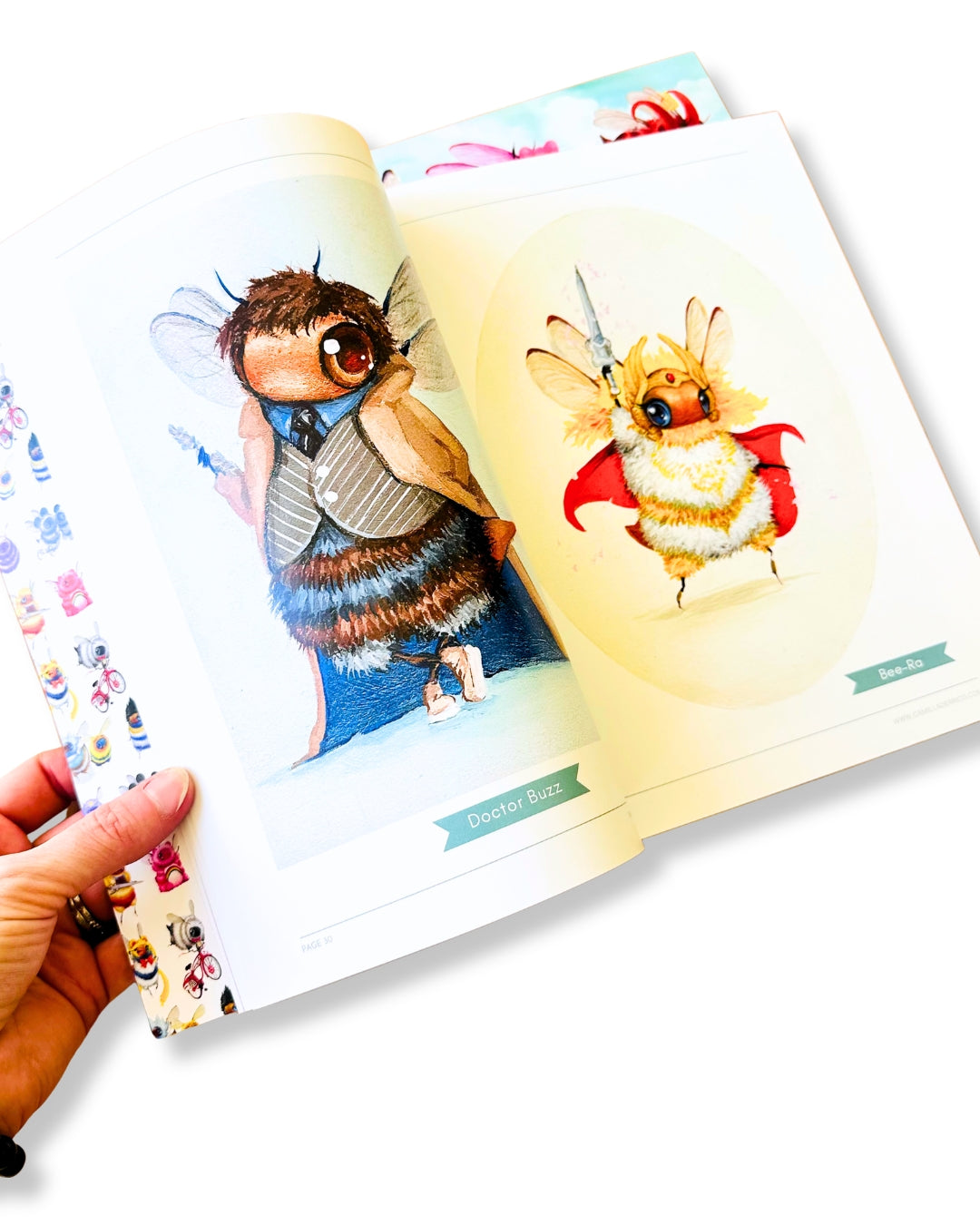 The Paro-Bee Book of Fuzzbutts — Illustrated Art Book