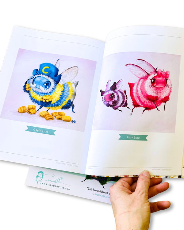 The Paro-Bee Book of Fuzzbutts — Illustrated Art Book