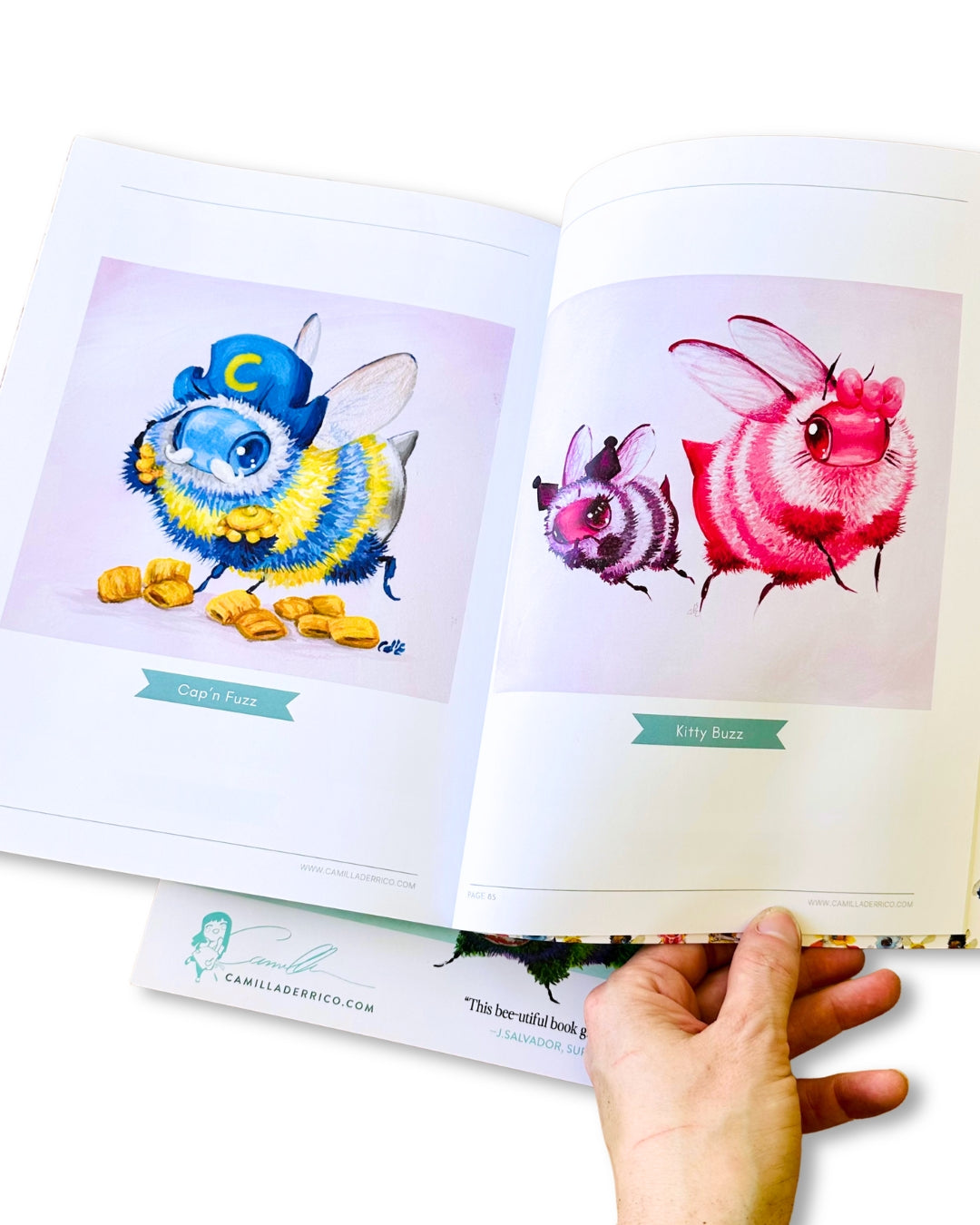 The Paro-Bee Book of Fuzzbutts — Illustrated Art Book