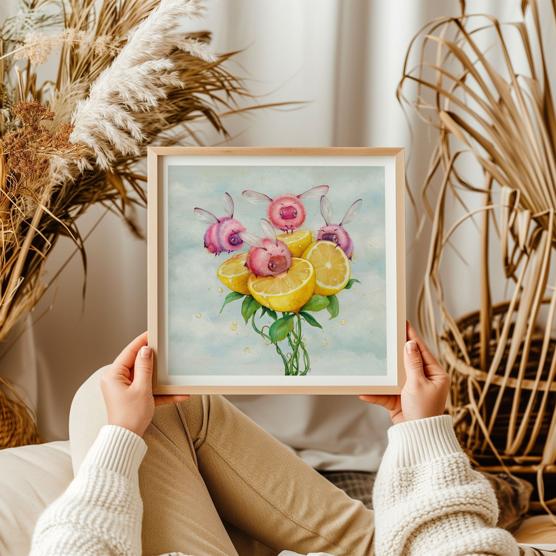 12 x 12 Pink Lemonade