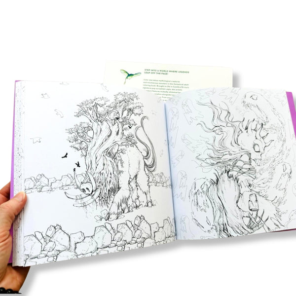 Reserva el libro para colorear Pop Manga Catitude