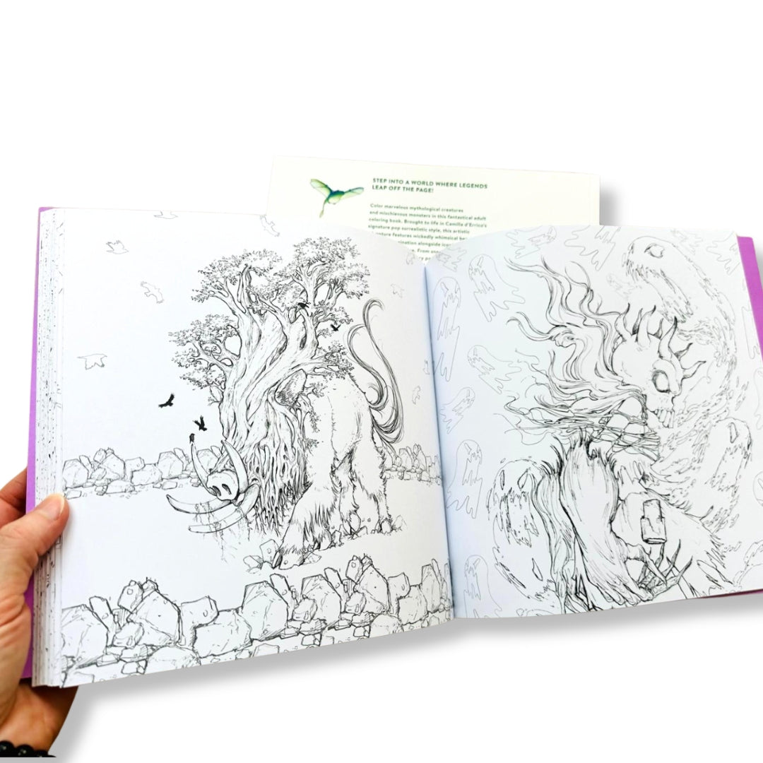 Reserva el libro para colorear Pop Manga Catitude