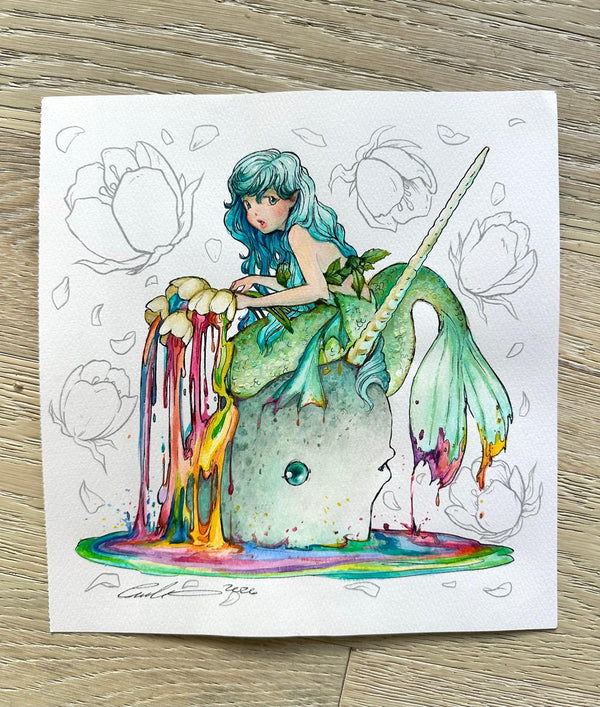 ✨PRE-ORDER ✨ Pop Manga Paint & Ink Coloring Book