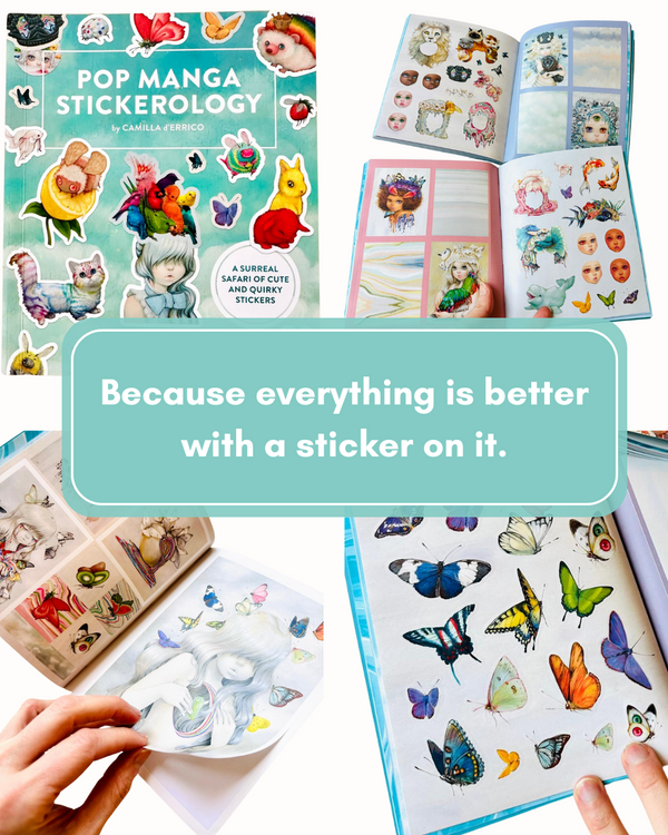 Pop Manga Stickerology