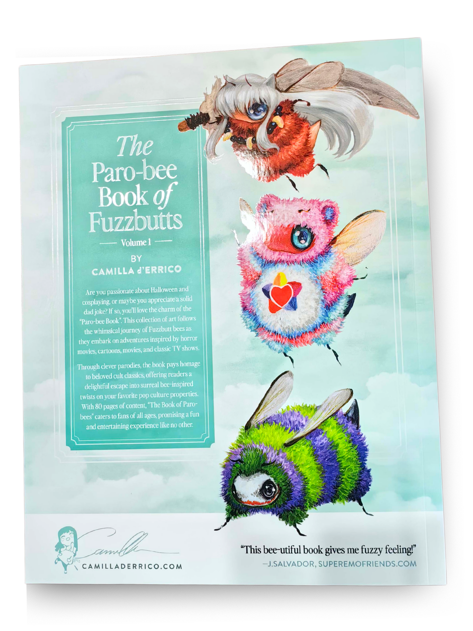 The Paro-Bee Book of Fuzzbutts — Illustrated Art Book