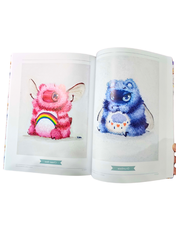 The Paro-Bee Book of Fuzzbutts — Illustrated Art Book