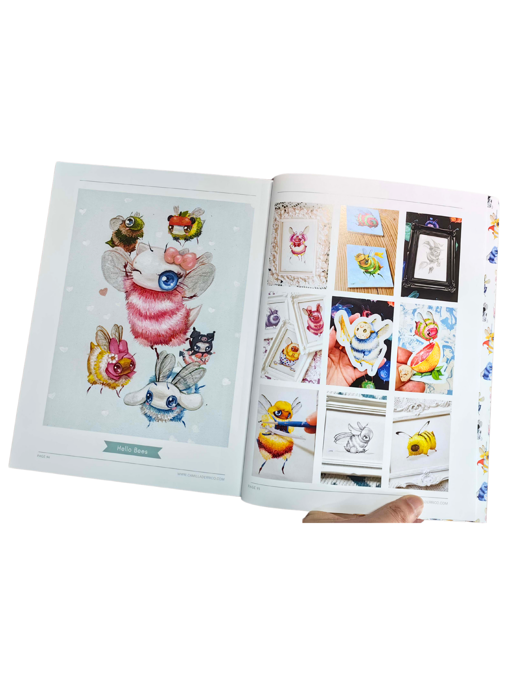 The Paro-Bee Book of Fuzzbutts — Illustrated Art Book
