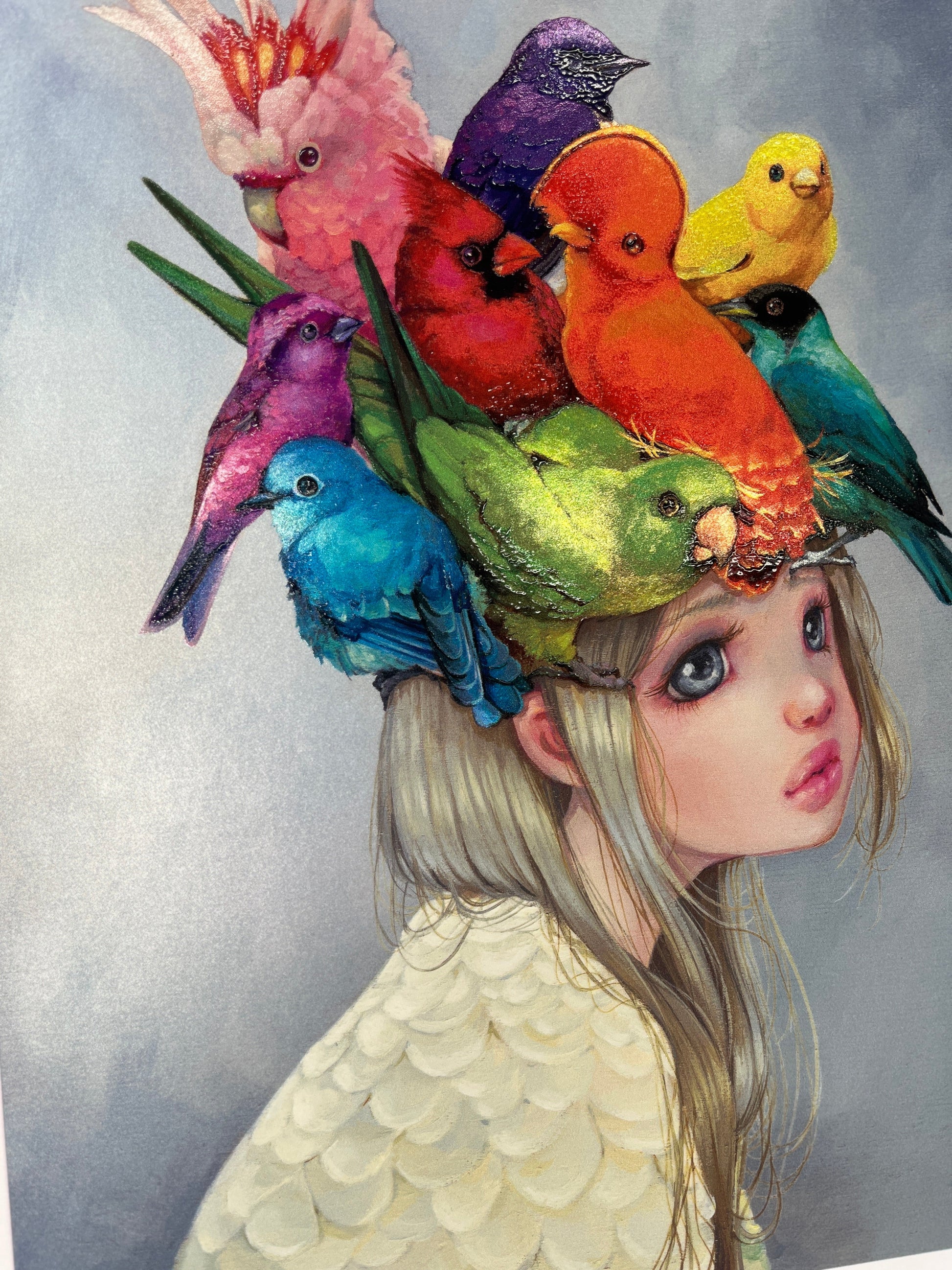 Tropical - holographic print, artist proof, limited edition print