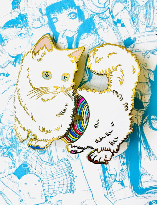 Self-Pawtrait Enamel Sliding Pin