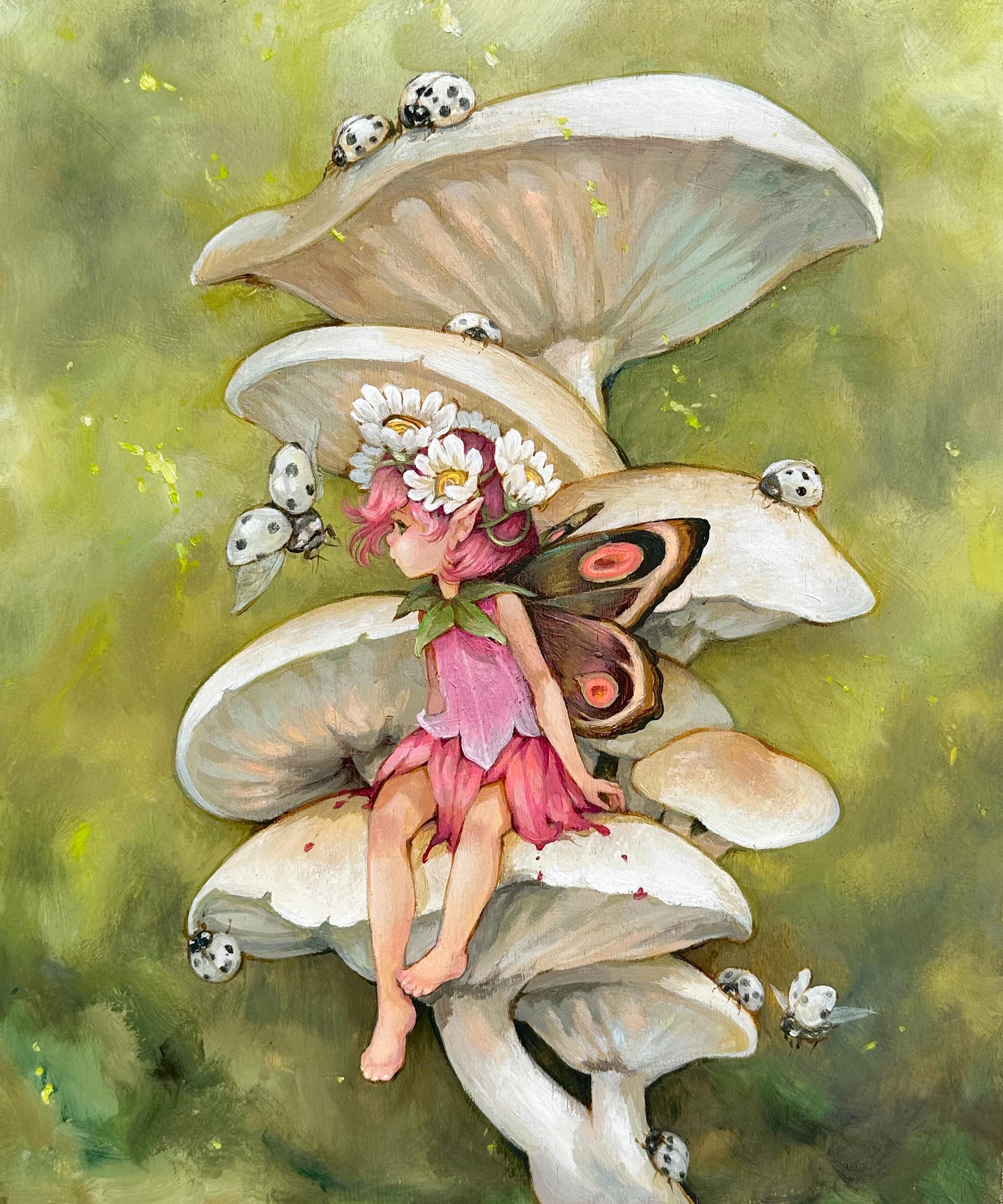 Whispering Glade - Customizable Fairy Art Print