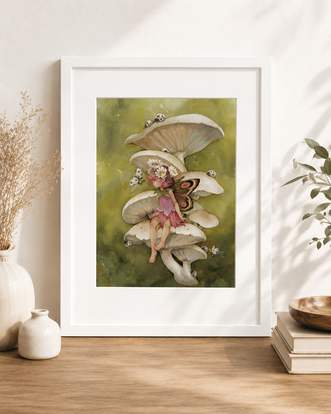 Whispering Glade - Customizable Fairy Art Print